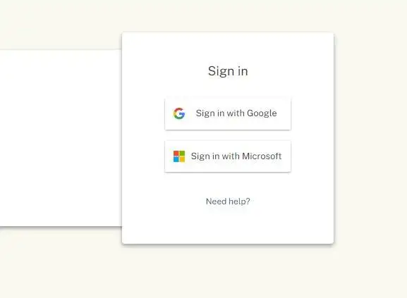 Sign in to Supermetrics with Google or Microsoft
